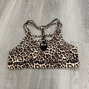 EUC- original leopard grid bra- retired!